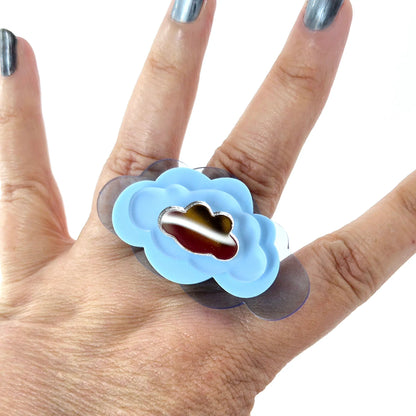 RING IN THE CLOUDS BLUE