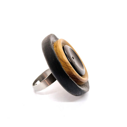 RING KNAPPAR TRISS I TRÄ