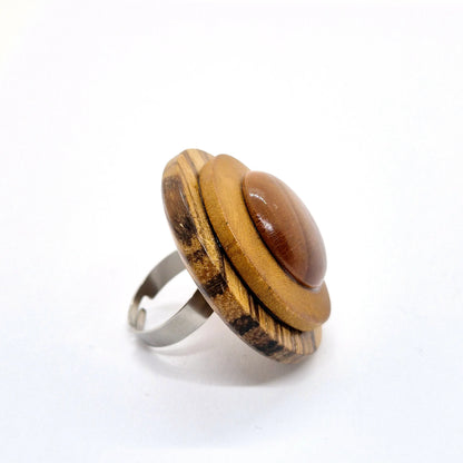 RING KNAPPAR TRISS I TRÄ